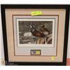 Image 1 : 17.5 X 17.5 SIGNED + LT ED 50/250 GAME BIRD PRINT