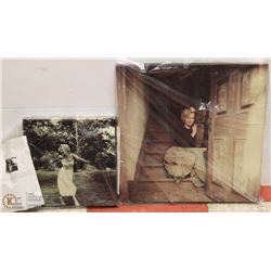 2 MARILYN MONROE STRETCHED CANVAS PRINTS