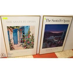 PAIR OF FRAMED OPERA PICTURES