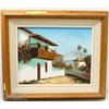 Image 1 : OAK FRAMED OIL PAINTING
