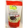 Image 1 : EVERLAND ORGANIC THOMPSON SEEDLESS RAISINS 454G