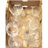Image 1 : FLAT OF ASSORTED CRYSTAL & GLASSWARE