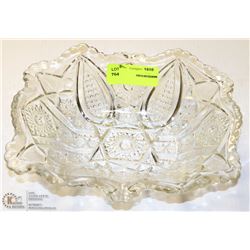 CUT GLASS TRAY