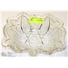 Image 1 : CUT GLASS TRAY