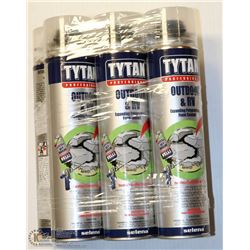 6 CANS OF TYTAN PROFESSIONAL OUTDOOR & RV