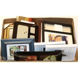 LOT OF 10 VARIOUS PICTURE FRAMES - MOSTLY NEW