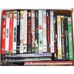 BOX OF ASSORTED DVD MOVIES