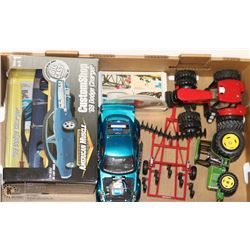 LOT OF 6 FARM VEHICLE TOYS