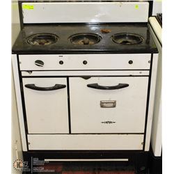 ANTIQUE ENAMEL EMPIRE GAS STOVE ON CHOICE