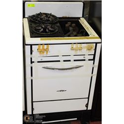 ANTIQUE ENAMEL EMPIRE GAS STOVE ON CHOICE