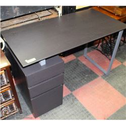 DESK 49"X24" WITH 3 DRAWERS