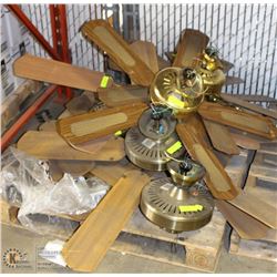 PALLET OF CEILING FANS