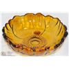 Image 1 : AMBER GLASS BOWL