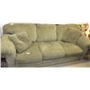 Image 1 : GREEN FABRIC SOFA