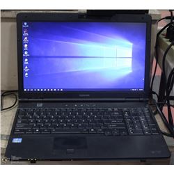 15.6" TOSHIBA SATELLITE iNTEL i5 3RD GEN/WIN 10