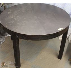 45" ROUND DINING ROOM TABLE 26" HIDE-AWAY LEAF
