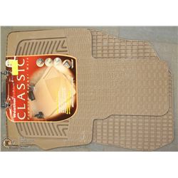 NEW CLASSIC WETHERTECH PREMIUM RUBBER MATS TAN