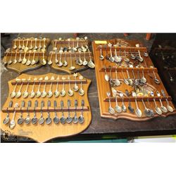 LARGE ESTATE COLLECTOR SPOON COLLECTION