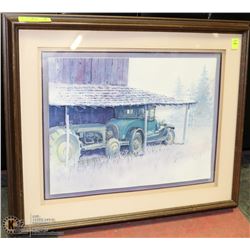 1970'S 3D PAPER GIOVENMALE 77 CAR & TRACTOR