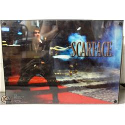 SCARFACE UNIVERSAL STUDIOS LIGHT UP MOVIE SIGN