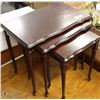 Image 1 : ESTATE 3 PC NESTING TABLE SET