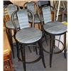 Image 1 : METAL PADDED BAR STOOL (X4)
