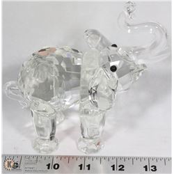 CRYSTAL ELEPHANT 5" X 5"