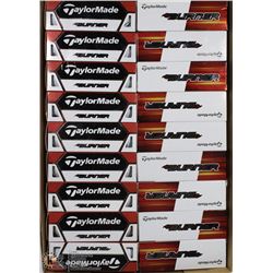 FLAT OF RECLAIMED TAYLORMADE GOLF BALLS