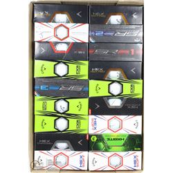FLAT OF RECLAIMED CALLAWAY GOLF BALLS