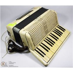 HOHNER VERDI 1 ACCORDIAN WITH MOTHER OF PEARL