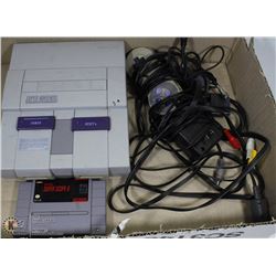 SUPER NINTENDO SNES SYSTEM