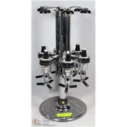 BAR LIQUOR 6 BOTTLE LIQUOR DISPENSER