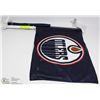 Image 1 : LOT OF 4 EDMONTON OILERS CAR FLAGS