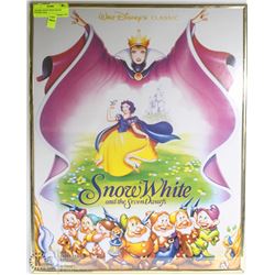FRAMED SNOW WHITE MOVIE POSTER 16X20