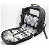 Image 1 : NEW PICNIC BASKET BACKPACK  WITH PLACE SETTING FOR