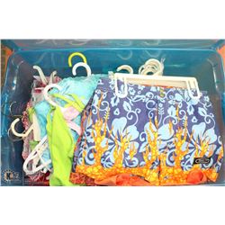 TOTE WITH ALL NEW 59+ ASSORTED WOMAN WEAR INCL