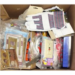 ESTATE BOX OF HANDY MAN SUPPLIES