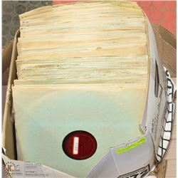 BOX OF 78 RPM RECORDS