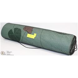 LARGE YOGA MAT WITH MESH CARRYING BAG