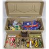 Image 1 : FEN WICK TACKLE BOX FULL OF TACKLE FOR FISHING