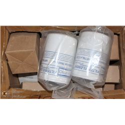 12  ASSORTED HYDRAULIC FILTERS INCL. SPIN ON TYPE