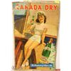 Image 1 : AUTHENTIC 1940S CANADA DRY POSTER PIN UP