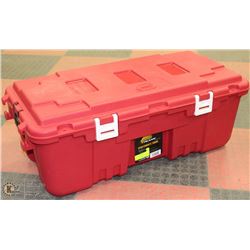 PLANO SPORTSMAN TRUNK,WHEELS FOR EASY TRANSPORT