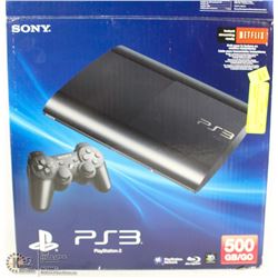 SONY PS3 500 GB CONSOLE W/2 CORDLESS