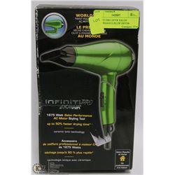 INFINITE PRO 1875W SALON PERFORMANCE BLOW DRYER