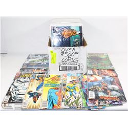 BOX OF 100 ASST COLLECTORS COMICS