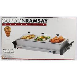 GORDON RAMSAY TRIPLE BUFFET SERVER &