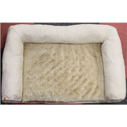 MEDIUM ORTHOPEDIC SOFA PET BED ,TAN