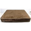 Image 1 : MEDIUM BROWN ORTHOPEDIC MEMORY FOAM PET BED