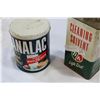 Image 2 : TWO VINTAGE TINS OF CLEANING SOLVENT AND SANALAC MILK